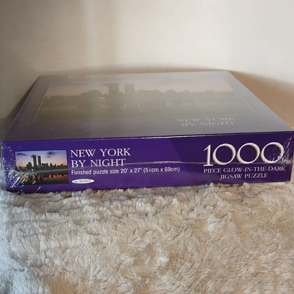 New York By Night Glow in the Dark 1000 pc. Puzzle